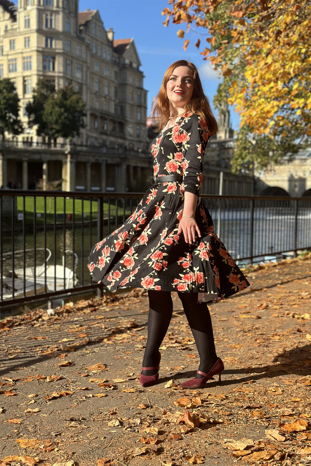 Juliet Floral Swing Dress